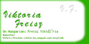 viktoria freisz business card